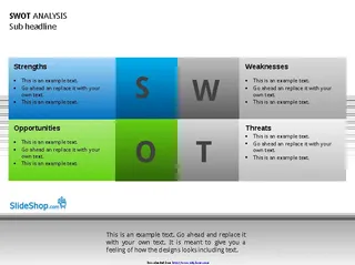 Forms Swot Analysis Template 1