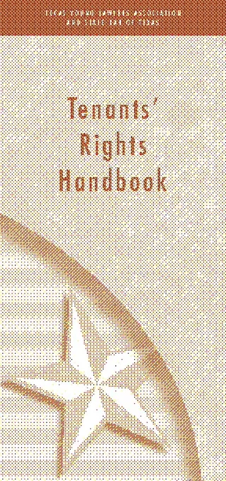 Forms Texas Tenants Rights Handbook