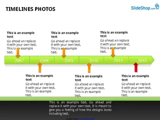 Forms Timeline With Photos Examples
