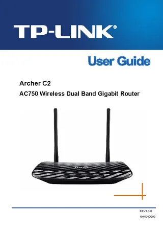 Tp Link Users Manual Sample