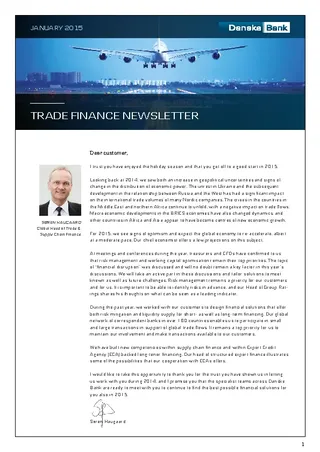 Forms Trade Finance Newsletter