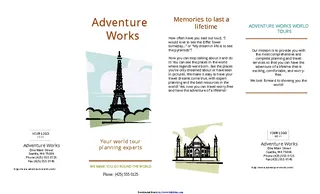 Forms Travel Brochure 1