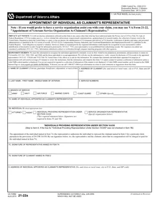 Forms VA 21 534 PDF
