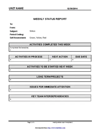 Forms weekly-status-report-template-1